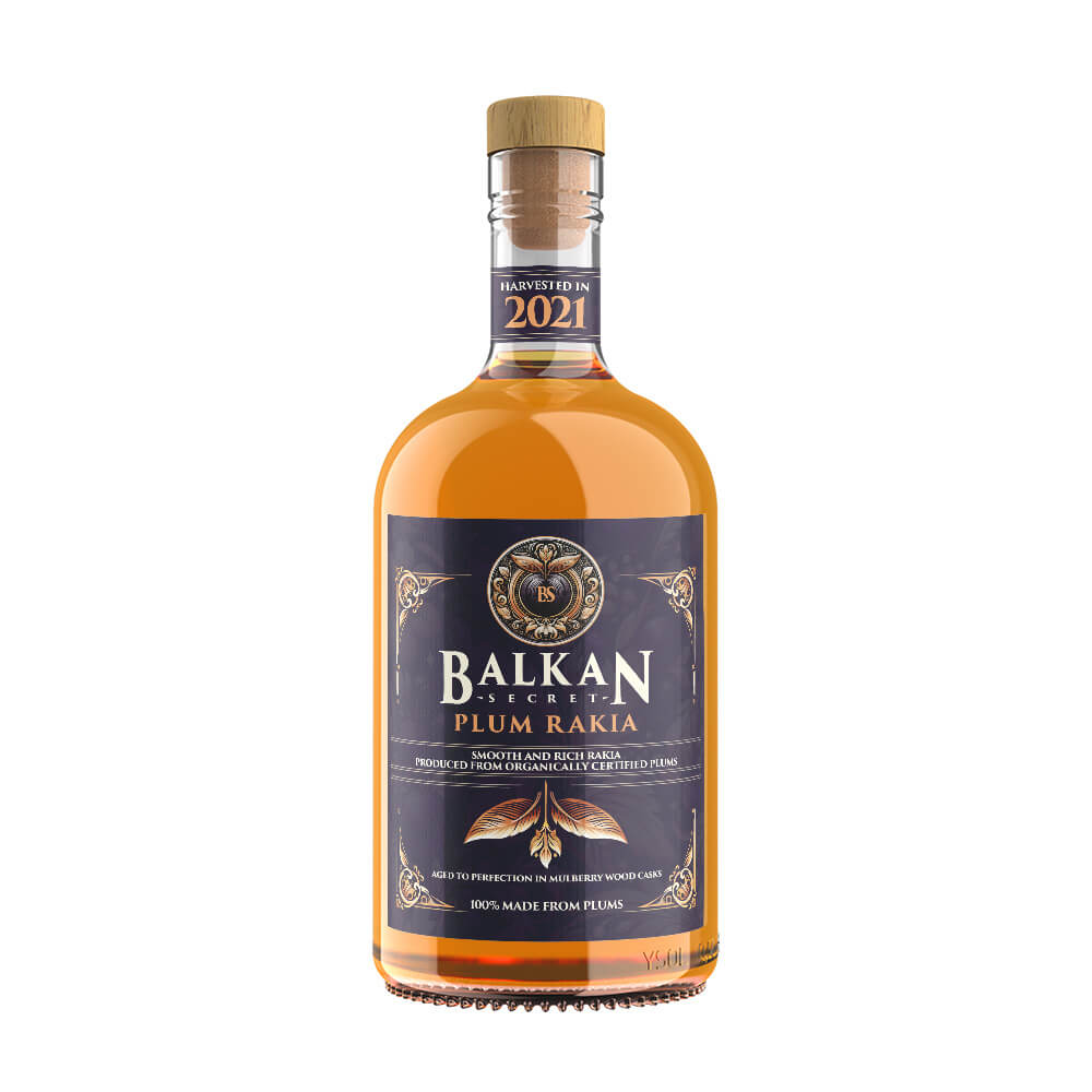 Pflaumen-Rakia – Maulbeerfassgereift – Destillationsjahr 2021 – 40 %vol