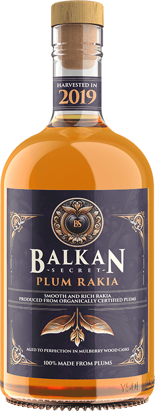 Balkan Secret Plum Rakia, Harvest 2019, 41,5%, 350 ml